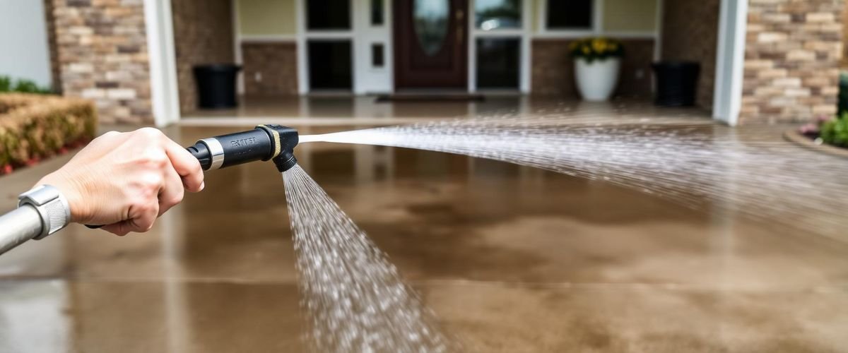 Professional pressure washing service